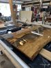 Maple Pub Table and Benches | Dining Table in Tables by Great Lakes Custom Furniture. Item composed of maple wood & metal compatible with coastal and rustic style