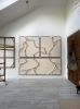 Woven wall art frame (Gorge 015, 016 & 017) | Tapestry in Wall Hangings by Elle Collins. Item composed of cotton & aluminum compatible with minimalism and mid century modern style