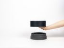 Congiunzioni - cilindro | Decorative Box in Decorative Objects by gumdesign. Item composed of stone & leather compatible with modern style
