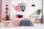 Bloom | Oil And Acrylic Painting in Paintings by Hannah Chloe. Item made of canvas with synthetic
