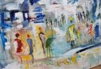 Are We Scare? | Oil And Acrylic Painting in Paintings by Marie Manon Art. Item made of canvas