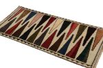 Vintage Shiraz Persian Accent Rug with Colorful Geometric | Area Rug in Rugs by Rug and Kilim