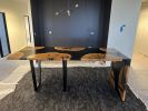 Custom order waterfall edge river table! | Conference Table in Tables by Pelican State Woodworks. Item in contemporary or industrial style