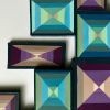 Topazes | Wall Sculpture in Wall Hangings by Marina Astakhova. Item made of wood & synthetic
