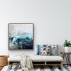 "Wind Kissed Shore" 🔴 | Oil And Acrylic Painting in Paintings by Darlene Watson Abstract Artist. Item made of canvas with synthetic
