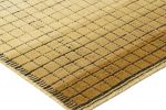 Rug & Kilim’s Gradient Rug in Creamy Beige-Brown Ombre Grid | Area Rug in Rugs by Rug and Kilim. Item composed of wool compatible with modern style