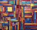 Technicolor! | Oil And Acrylic Painting in Paintings by PMS Artwork. Item made of canvas with synthetic