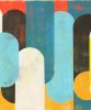 Traffic sunny & blue landscape | Oil And Acrylic Painting in Paintings by Ronald Hunter. Item made of canvas with synthetic