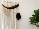 Obsidian + Oak | Tapestry in Wall Hangings by indie boho studio. Item composed of wood & cotton compatible with boho and minimalism style