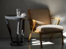 Bent - Unique Handmade Side Table | Tables by Donatas Žukauskas. Item made of concrete works with minimalism & contemporary style