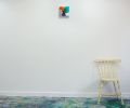 Touch 16 | Oil And Acrylic Painting in Paintings by Claire Desjardins. Item made of canvas with synthetic
