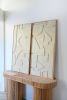 Art Deco Wall Art, Plaster Art, Dimensional Wall Art. | Wall Sculpture in Wall Hangings by Blank Space Studios. Item made of oak wood works with contemporary & eclectic & maximalism style