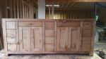 Model #1065 - Custom Double Sink Vanity | Countertop in Furniture by Limitless Woodworking. Item made of maple wood works with mid century modern & contemporary style