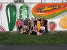 Eat Your Veggies Mural | Street Murals by Marcella Kriebel. Item made of synthetic
