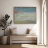 Hidden Sun | Prints in Paintings by Victoria Primicias. Item composed of wood and canvas in minimalism or contemporary style