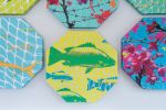 Upcountry Waimea Acoustic Panels | Wall Sculpture in Wall Hangings by Margo Ray | Pau in Waimea. Item made of fabric with glass