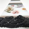 Carbon Footprint #2 Barcode | Wall Sculpture in Wall Hangings by Marcia Stuermer. Item made of wood with synthetic works with contemporary style
