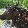 Ivy | Public Sculptures by KIRSTEN KAINZ | Bozeman Public Library in Bozeman. Item composed of steel in contemporary or eclectic & maximalism style