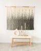 5 Shades of Gray - Wall Hanging Tapestry | Wall Hangings by Lale Studio & Shop. Item made of cotton with fiber works with minimalism & contemporary style