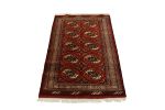 Red Tribal 3X5 Turkoman Persian Rug | Area Rug in Rugs by Magic Rugs. Item made of wool