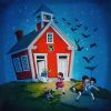 Stay Away print on canvas | Digital Art in Art & Wall Decor by Victor Castillo. Item made of canvas