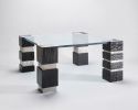 Formations Cocktail Table | Tables by Andi-Le. Item made of steel with glass