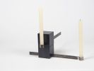Fermatempo | Candle Holder in Decorative Objects by gumdesign. Item made of metal & marble compatible with contemporary style