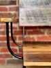 Wood Lounge Chair | Armchair in Chairs by The Strong Oaks Woodshop. Item composed of oak wood and metal in minimalism or mid century modern style