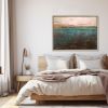 Almost Forgotten | Oil And Acrylic Painting in Paintings by Victoria Primicias. Item composed of wood and canvas in minimalism or contemporary style