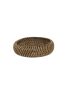 Handmade Rattan Bowl, Boho Woven Natural Fruit Basket | Storage Basket in Storage by Amara