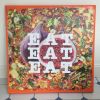 Eat, Eat, Eat Collage on canvas 91.4 x 91.4 cms. | Oil And Acrylic Painting in Paintings by Anthony Adams Art. Item made of canvas