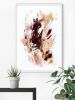 The secret life of flowers /1 | Oil And Acrylic Painting in Paintings by Cristina Dalla Valentina. Item composed of paper and synthetic