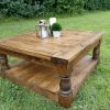 Farm House Coffee Table | Tables by Lumber2Love. Item composed of oak wood in mid century modern or contemporary style