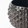 Dot glass textured, decorative vase / S-0001 | Decorative Bowl in Decorative Objects by BinaryCeramics. Item composed of ceramic in art deco style