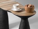 TOKI Bench — Sculptural Oak Seating Object | Benches & Ottomans by Donatas Žukauskas. Item made of oak wood & cement compatible with boho and contemporary style