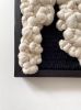 Woven wall art frame (Cave 001) | Tapestry in Wall Hangings by Elle Collins. Item made of oak wood & cotton compatible with minimalism and mid century modern style