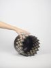 Rombi - bianco nero | Decorative Bowl in Decorative Objects by gumdesign. Item made of marble compatible with modern style