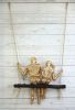 couple on a swing, 3d wall art, Metal wall art | Wall Sculpture in Wall Hangings by NUNTCHI. Item composed of wood & steel compatible with contemporary and art deco style
