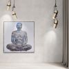le scribb acrroupi tribute to the louvre museum | Wall Sculpture in Wall Hangings by Virginie SCHROEDER. Item made of canvas works with minimalism & contemporary style
