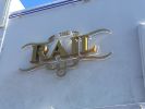 Neon Signage | Signage by David V | The Rail in San Diego. Item composed of metal