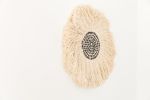 Magic Eye | Wall Sculpture in Wall Hangings by Liz Robb. Item composed of wool & ceramic