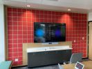 DASH Sound Dampening Wall | Paneling in Wall Treatments by NINE O | Mountain America Credit Union in Rexburg. Item composed of birch wood