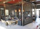Rope Screen | Sculptures by Organik Creative | Gateway Crossing in Plano. Item made of wood with fiber