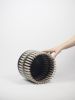 Verticali - bianco nero | Vase in Vases & Vessels by gumdesign. Item composed of marble in modern style