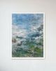 British Green | Oil And Acrylic Painting in Paintings by Ana Carolina Mönnaco. Item made of paper works with contemporary & coastal style