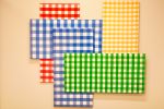 "Picnic" | Wall Sculpture in Wall Hangings by ANTLRE - Hannah Sitzer | Google RWC SEA6 in Redwood City. Item made of wood with fabric