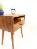 Solid Walnut Nightstand / Bedside Table | Tables by ColombeFurniture``. Item made of maple wood
