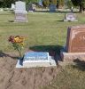 Memorial Headstone | Public Mosaics by Gila Mosaics Studio. Item composed of stone & glass