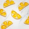 Lemon Wedge Ring Dish | Decorative Plate in Decorative Objects by Melike Carr