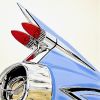 Cadillac Dreams, No. 1 - 2 | Oil And Acrylic Painting in Paintings by Ravi Raman - RTunes68. Item made of canvas works with mid century modern style